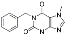 1-Benzyltheobromine 结构式
