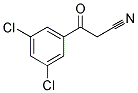 3,5-Dichlorobenzoylacetonitrile 结构式
