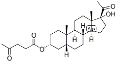17-ALPHA-HYDROXYPREGNANOLONE HEMISUCCINATE 结构式