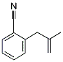 3-(2-CYANOPHENYL)-2-METHYL-1-PROPENE 结构式