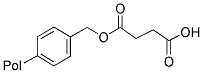 Hooc-CH2-CH2-COO-CH2-Ph-polymer 结构式