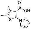 4,5-DIMETHYL-2-PYRROL-1-YL-THIOPHENE-3-CARBOXYLIC ACID 结构式