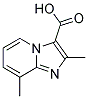 2,8-二甲基咪唑〔1,2-A〕吡啶-3-羧酸 结构式