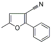 3-CYANO-5-METHYL-2-PHENYLFURAN 结构式
