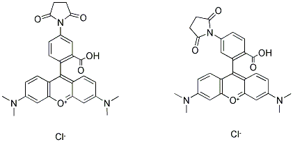 TETRAMETHYLRHODAMINE-5-(AND-6)-MALEIMIDE 结构式