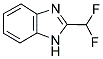 2-DIFLUOROMETHYL-1H-BENZOIMIDAZOLE 结构式