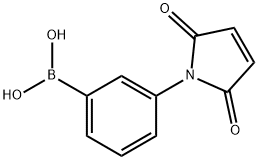 3-MALEIMIDOPHENYL BORONIC ACID 结构式