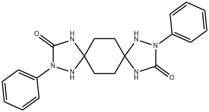 2,10-DIPHENYL-1,2,4,9,10,12-HEXAAZADISPIRO[4.2.4.2]TETRADECANE-3,11-DIONE 结构式