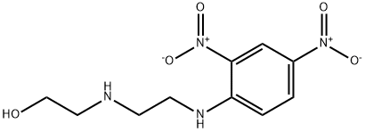 2-((2-[(2,4-DINITROPHENYL)AMINO]ETHYL)AMINO)ETHANOL 结构式