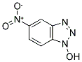 1-HYDROXY-5-NITRO-1,2,3-BENZOTRIAZOLE 结构式
