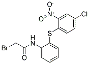 N1-(2-[(4-CHLORO-2-NITROPHENYL)THIO]PHENYL)-2-BROMOACETAMIDE 结构式