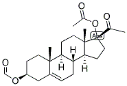 5-PREGNEN-3-BETA, 17-DIOL-20-ONE 17-ACETATE 3-FORMATE 结构式