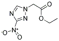 (3-NITRO-[1,2,4]TRIAZOL-1-YL)-ACETIC ACID ETHYL ESTER 结构式