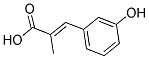 3-(3-Hydroxy-phenyl)-2-methyl-acrylic acid 结构式