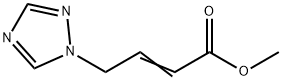 METHYL 4-(1H-1,2,4-TRIAZOL-1-YL)-2-BUTENOATE 结构式