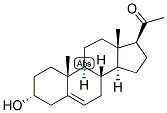 5-PREGNEN-3-ALPHA-OL-20-ONE 结构式