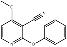 4-METHOXY-2-PHENOXYNICOTINONITRILE 结构式