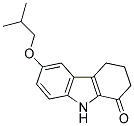 6-ISOBUTOXY-2,3,4,9-TETRAHYDRO-CARBAZOL-1-ONE 结构式