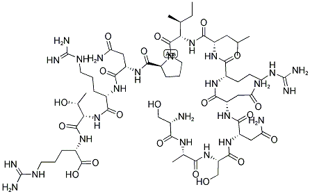 SER-ALA-SER-ASN-ASN-ARG-LEU-ILE-PRO-ASN-ARG-THR-ARG 结构式