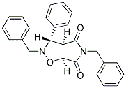 2,5-DIBENZYL-3-PHENYLDIHYDRO-2H-PYRROLO[3,4-D]ISOXAZOLE-4,6(3H,5H)-DIONE 结构式