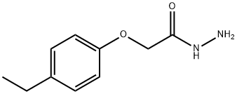 2-(4-乙基苯氧基)乙酰肼 结构式