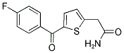 2-[5-(4-Fluorobenzoyl)-2-thienyl]acetamide 结构式