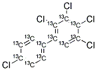 13C12-2,3,4,4',5-PENTACHLOROBIPHENYL 结构式