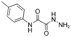 2-Hydrazino-N-(4-methylphenyl)-2-oxoacetamide 结构式