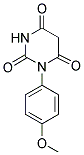 1-(4-METHOXYPHENYL)PYRIMIDINE-2,4,6(1H,3H,5H)-TRIONE 结构式