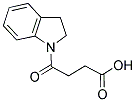 4-(2,3-DIHYDRO-INDOL-1-YL)-4-OXO-BUTYRIC ACID 结构式