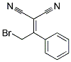 2-(2-BROMO-1-PHENYLETHYLIDENE)MALONONITRILE 结构式