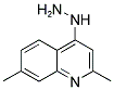 2,7-DIMETHYL-4-HYDRAZINOQUINOLINE 结构式