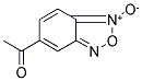 5-ACETYL-2,1,3-BENZOXADIAZOL-1-IUM-1-OLATE 结构式