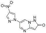 6-(4-NITRO-1H-PYRAZOL-1-YL)PYRAZOLO[1,5-A]PYRIMIDIN-2(1H)-ONE 结构式
