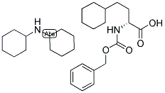 Z-BETA-CYCLOHEXYL-D-ALA-OH DCHA 结构式