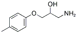 1-AMINO-3-P-TOLYLOXY-PROPAN-2-OL 结构式