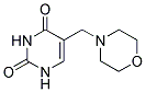 5-MORPHOLINOMETHYLURACIL 结构式