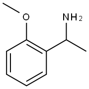 1-(2-甲氧基苯基)乙胺 结构式