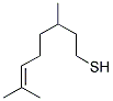 硫代香茅醇 结构式