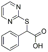 PHENYL(PYRIMIDIN-2-YLSULFANYL) ACETIC ACID 结构式