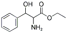 2-AMINO-3-HYDROXY-3-PHENYL-PROPIONIC ACID ETHYL ESTER 结构式