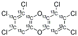 13C12-1,2,3,7,8,9-HEXACHLORODIBENZO-P-DIOXIN 结构式