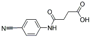 N-(4-CYANO-PHENYL)-SUCCINAMIC ACID 结构式