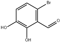 6-溴-2,3-二羟基苯甲醛 结构式