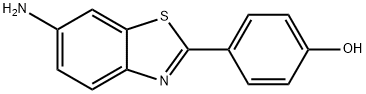 4-(6-Amino-benzothiazol-2-yl)-phenol 结构式