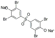 DISODIUM 2,6-DIBROMO-4-[(3,5-DIBROMO-4-OXIDOPHENYL)SULFONYL]BENZENOLATE 结构式