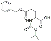 BOC-DL-GLU(OBZL)-OH 结构式