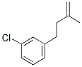 4-(3-CHLOROPHENYL)-2-METHYL-1-BUTENE 结构式