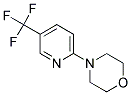 4-[5-(TRIFLUOROMETHYL)-2-PYRIDINYL]MORPHOLINE 结构式