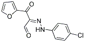 2-[2-(4-CHLOROPHENYL)HYDRAZONO]-3-(2-FURYL)-3-OXOPROPANAL 结构式